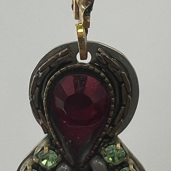 Adaya Earrings Vintage Signed - Picture 11 of 13